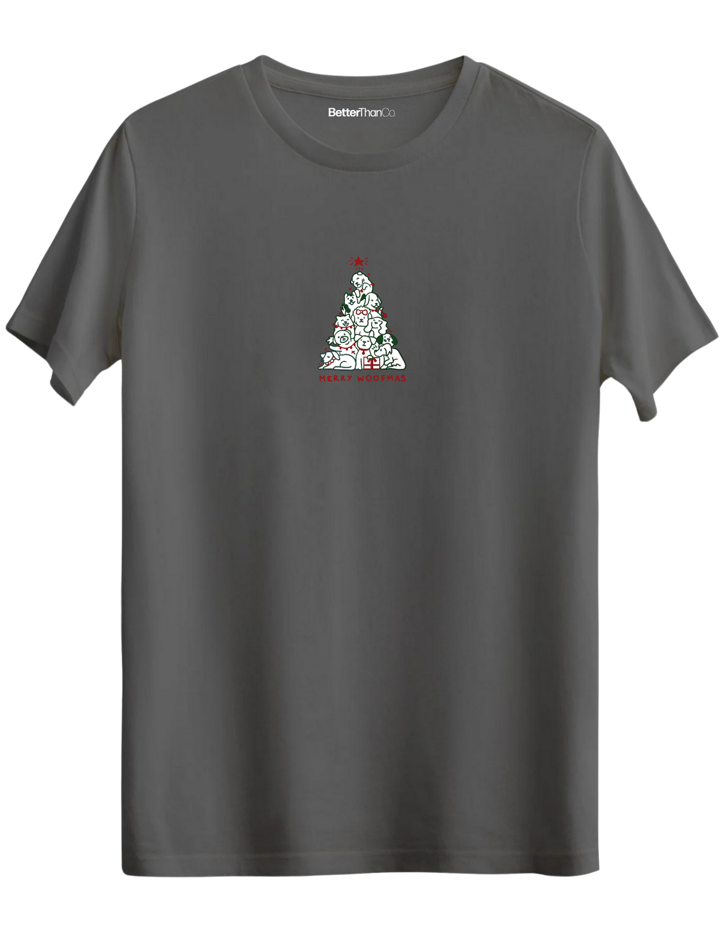 Woofmas Baskılı Bisiklet Yaka Regular T-shirt