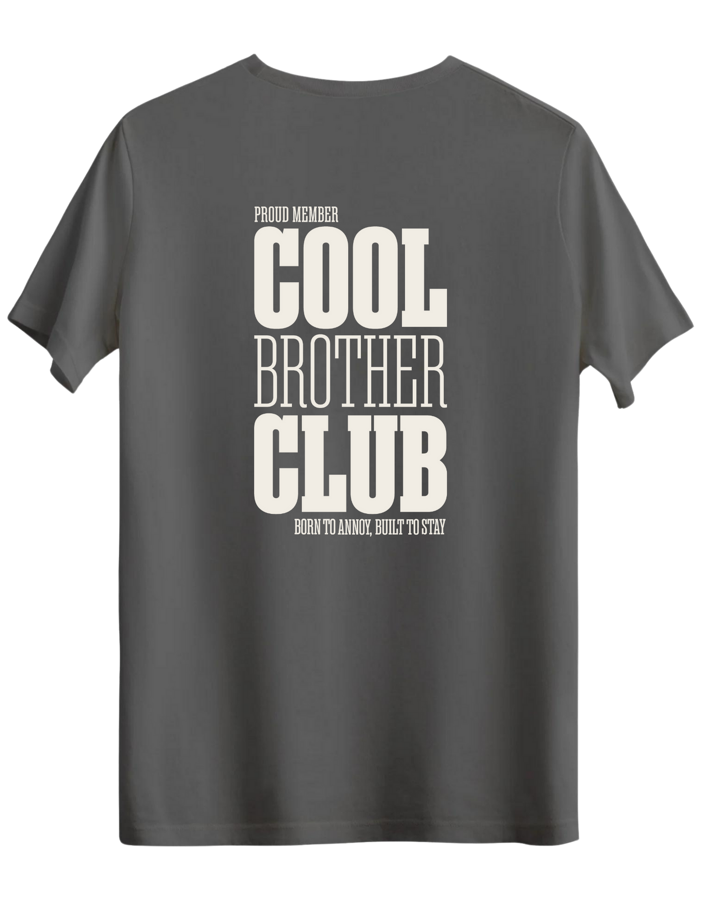 Cool Brother Club Baskılı Bisiklet Yaka Regular T-shirt