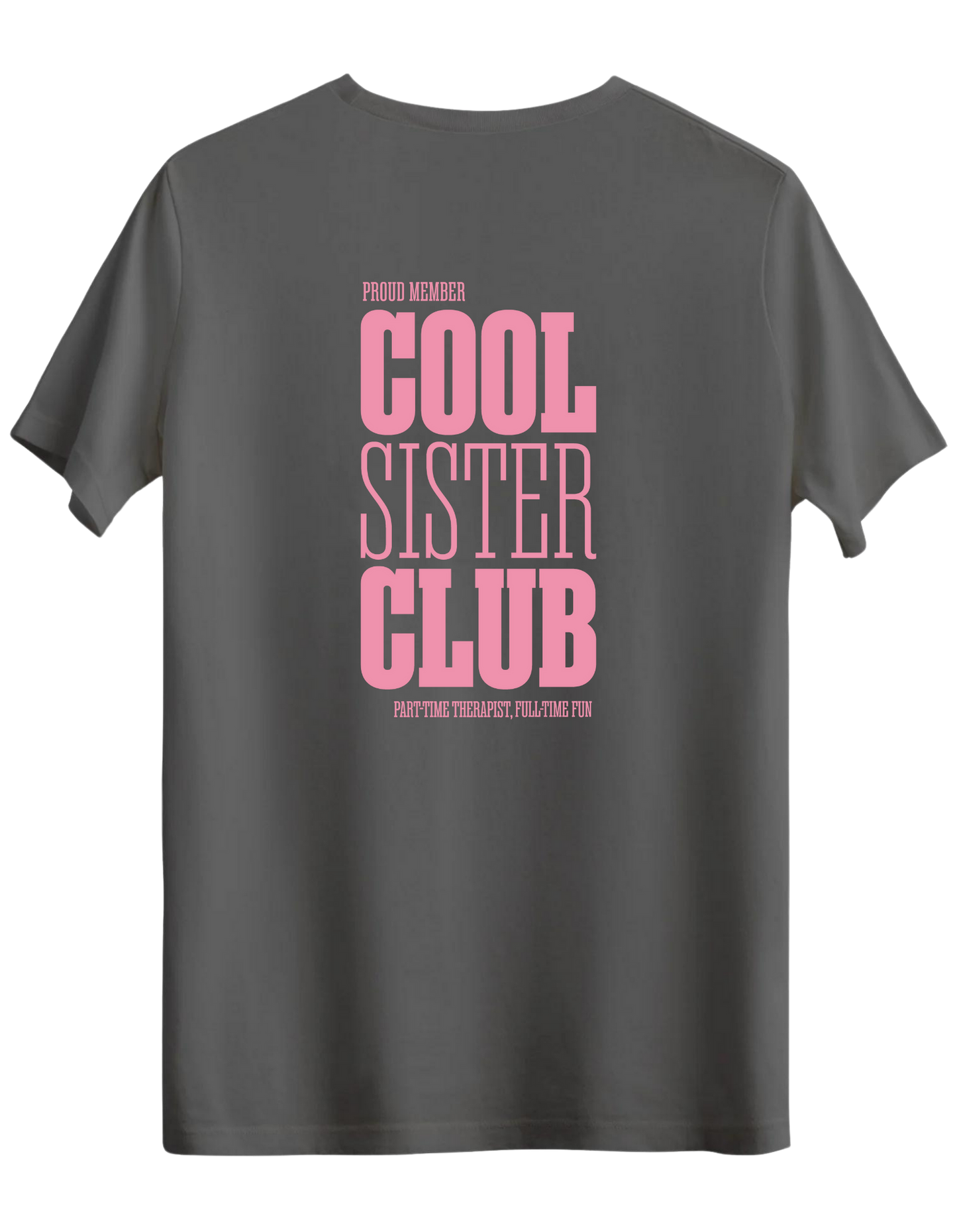 Cool Sister Club Baskılı Bisiklet Yaka Regular T-shirt