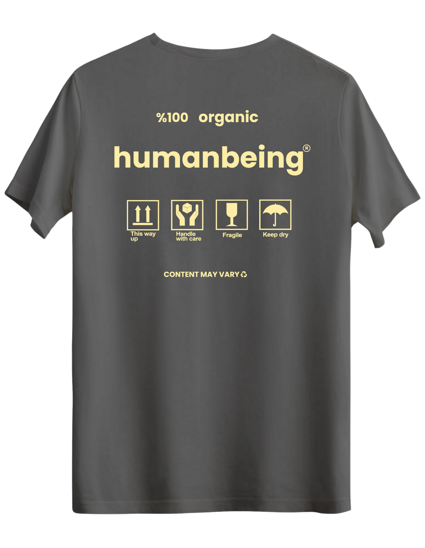 Humanbeing Baskılı Bisiklet Yaka Regular T-shirt