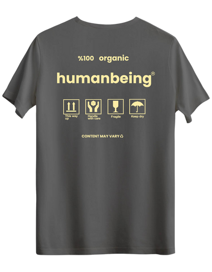 Humanbeing Baskılı Bisiklet Yaka Regular T-shirt