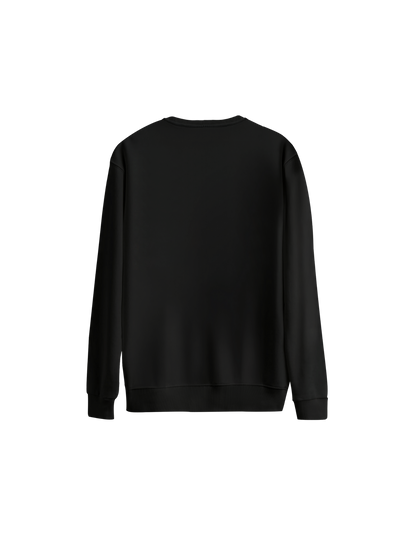 Basic Oversize Bisiklet Yaka Çocuk Sweatshirt