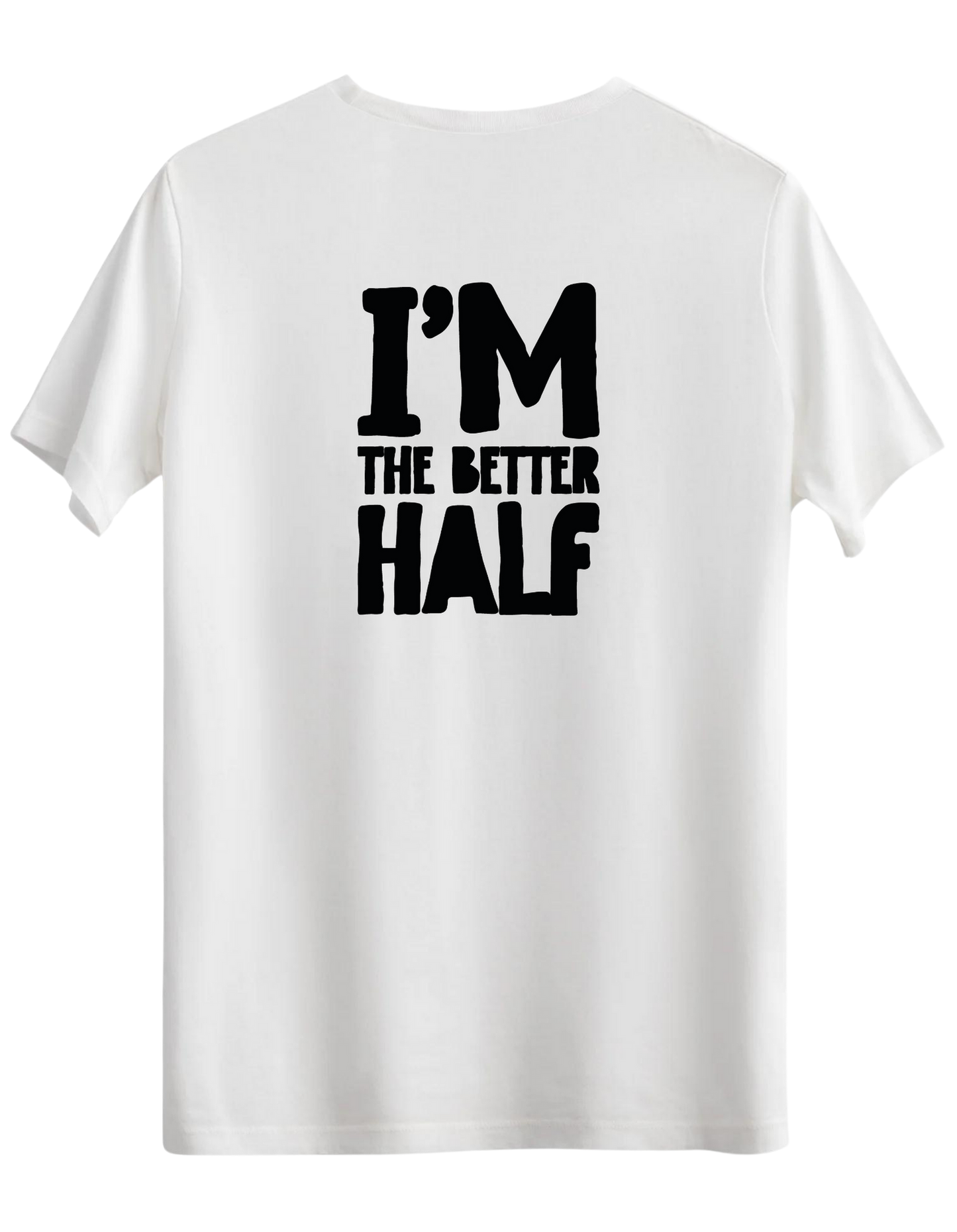 The Better Half Baskılı Bisiklet Yaka Regular T-shirt