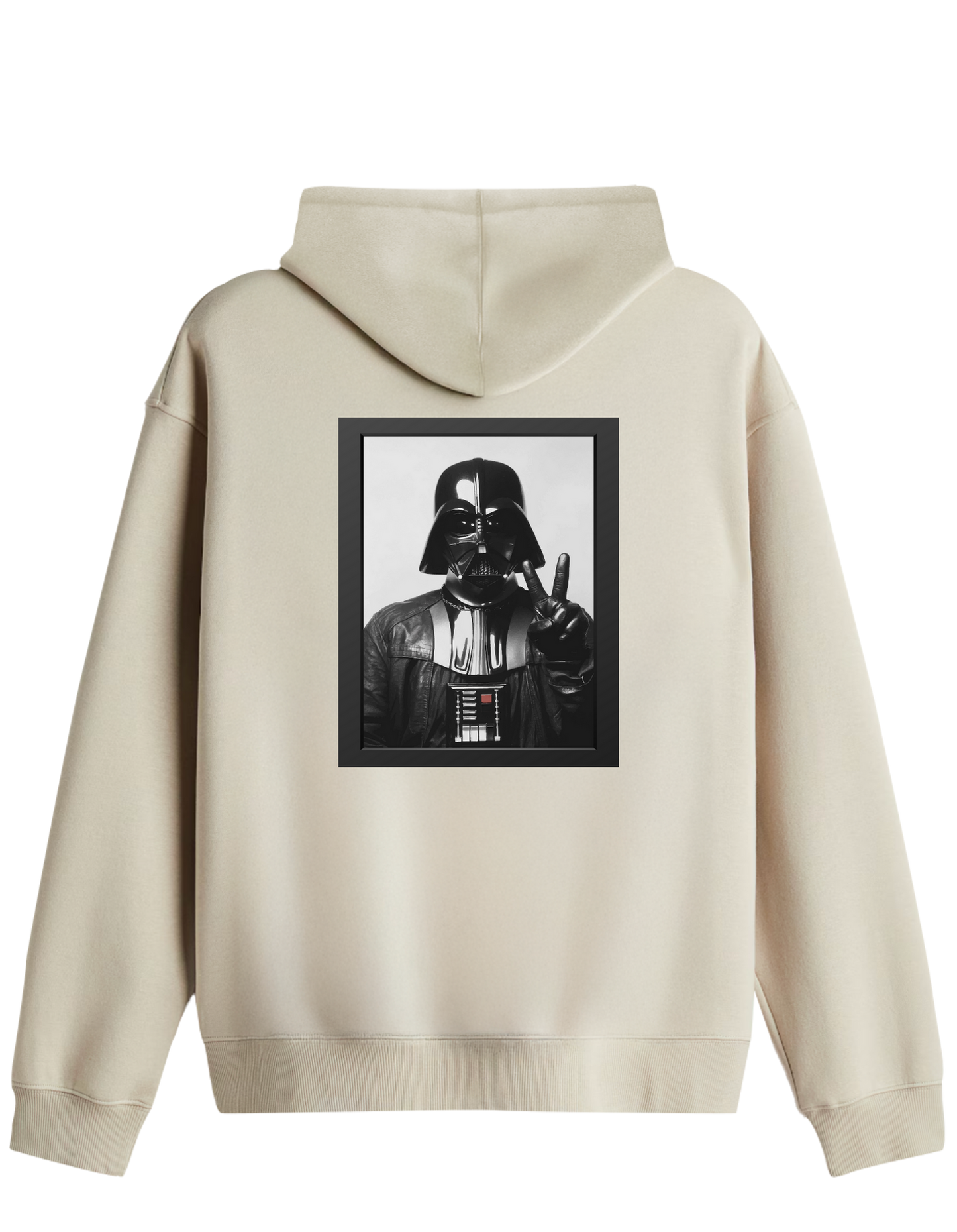 Master Of Peace Baskılı Unisex Kapüşonlu Yaka Hoodie