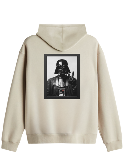 Master Of Peace Baskılı Unisex Kapüşonlu Yaka Hoodie