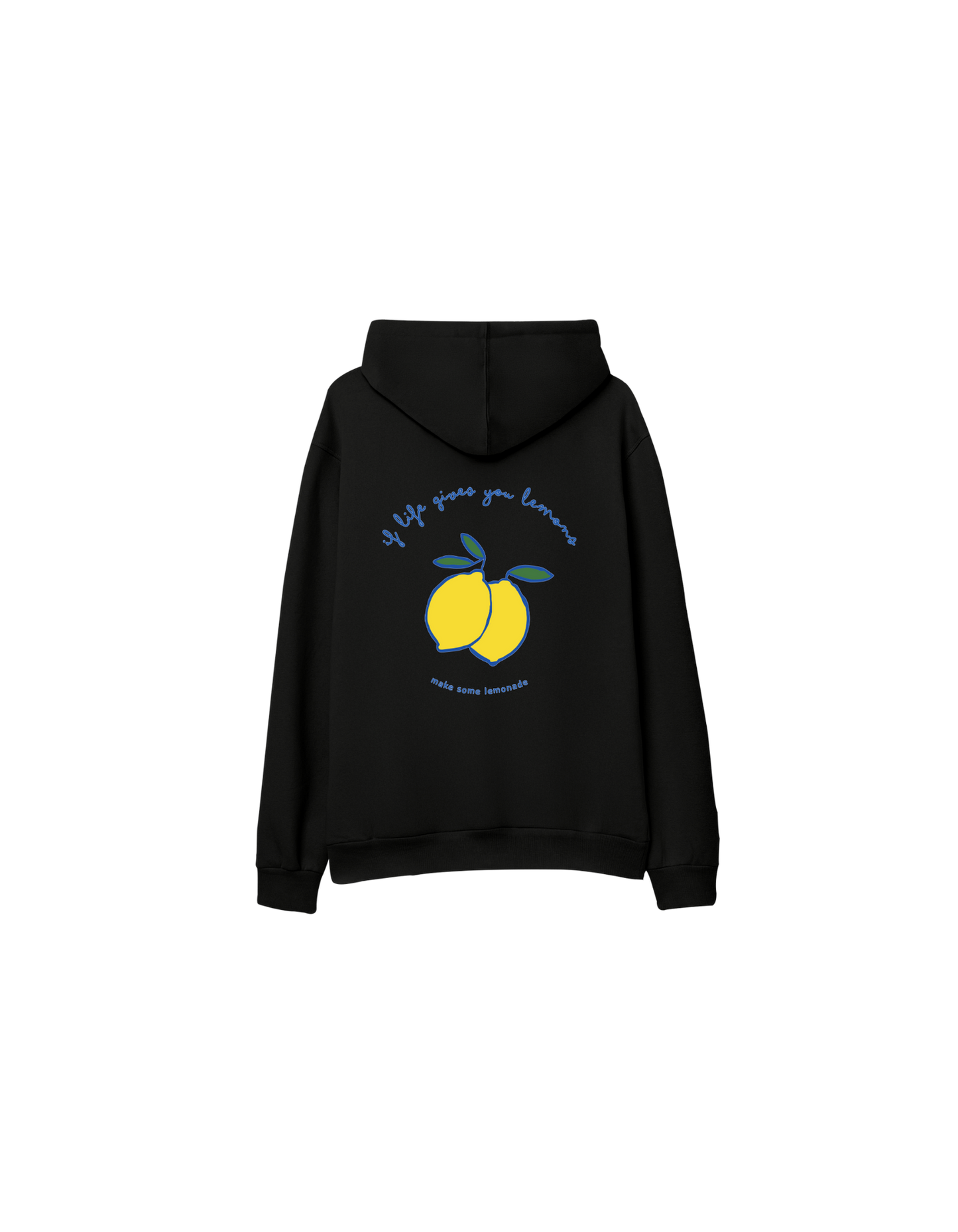 Lemonade Baskılı Oversize Kapüşonlu Çocuk Hoodie