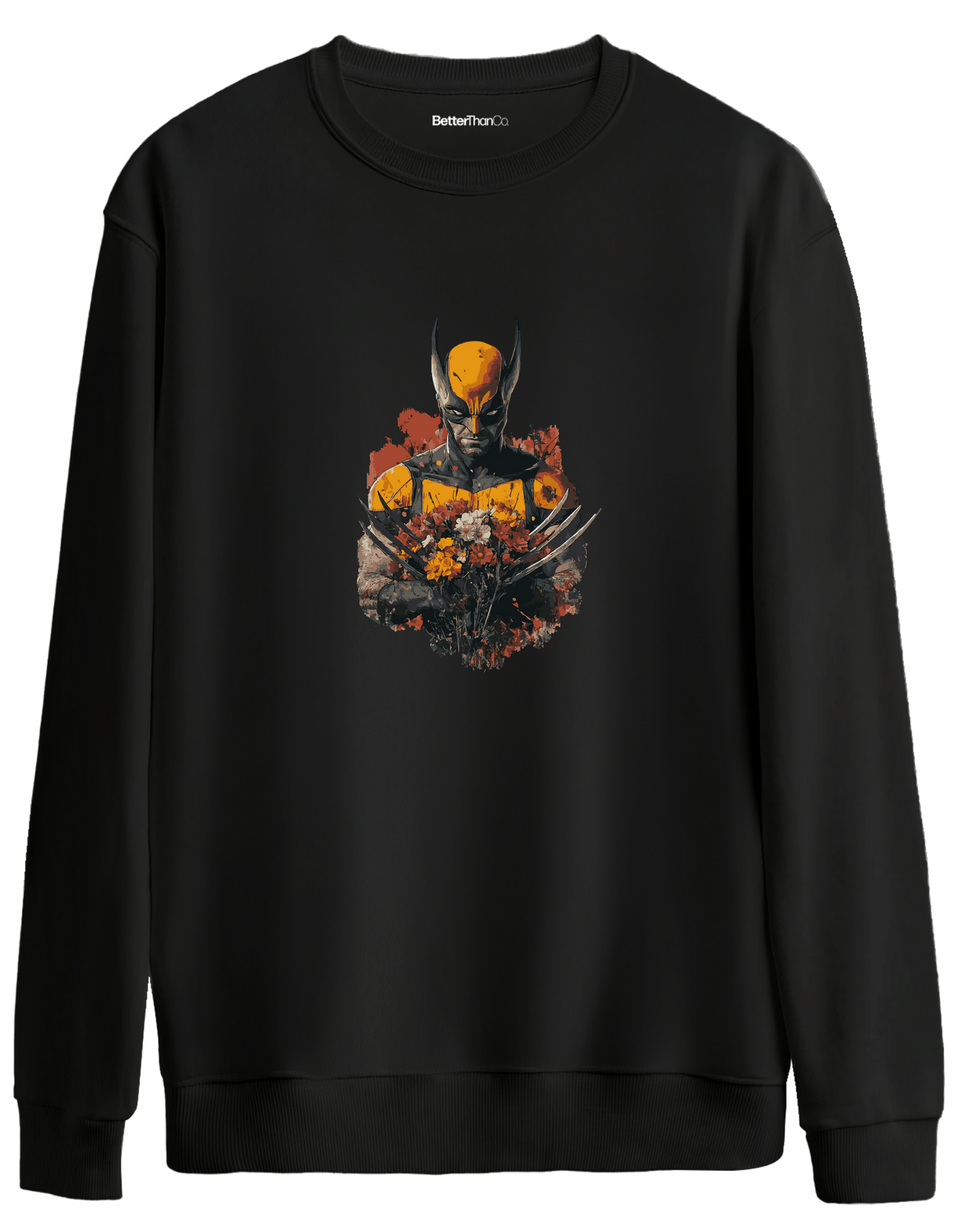 Secret Lover Baskılı Bisiklet Yaka Oversize Sweatshirt