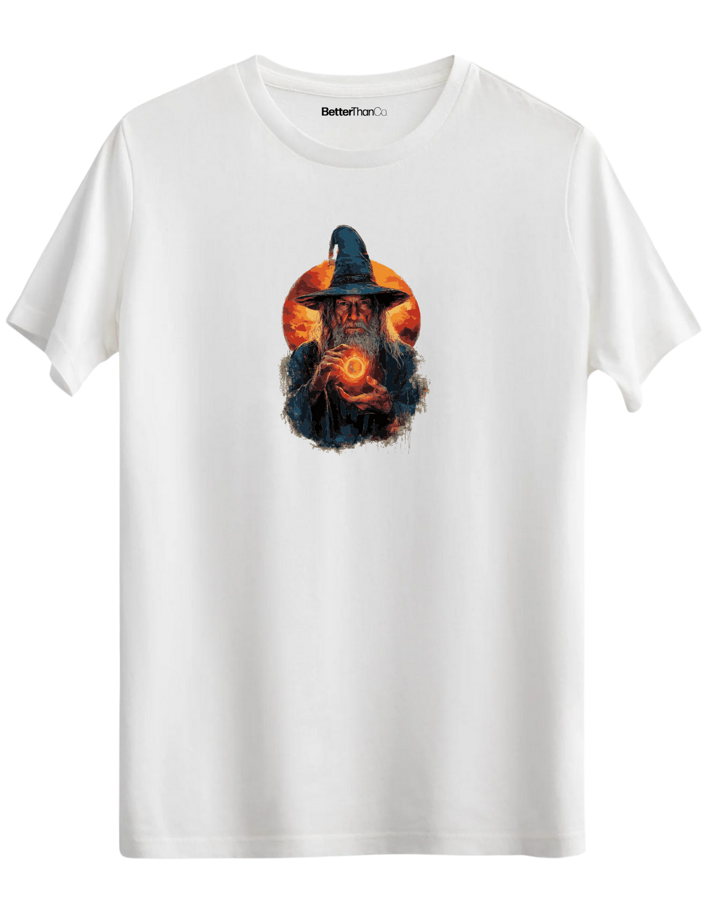 The Power Of The Ring Baskılı Bisiklet Yaka Regular T-shirt