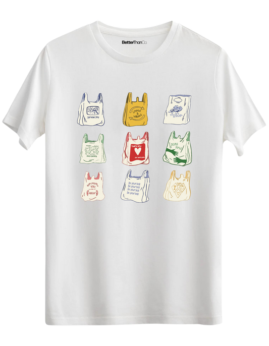 Bags Baskılı Bisiklet Yaka Regular T-shirt