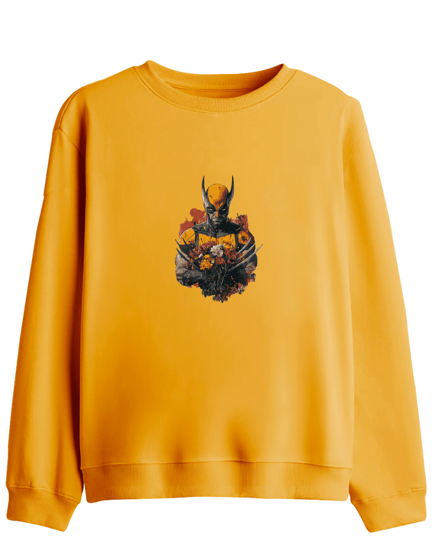 Secret Lover Baskılı Bisiklet Yaka Sweatshirt