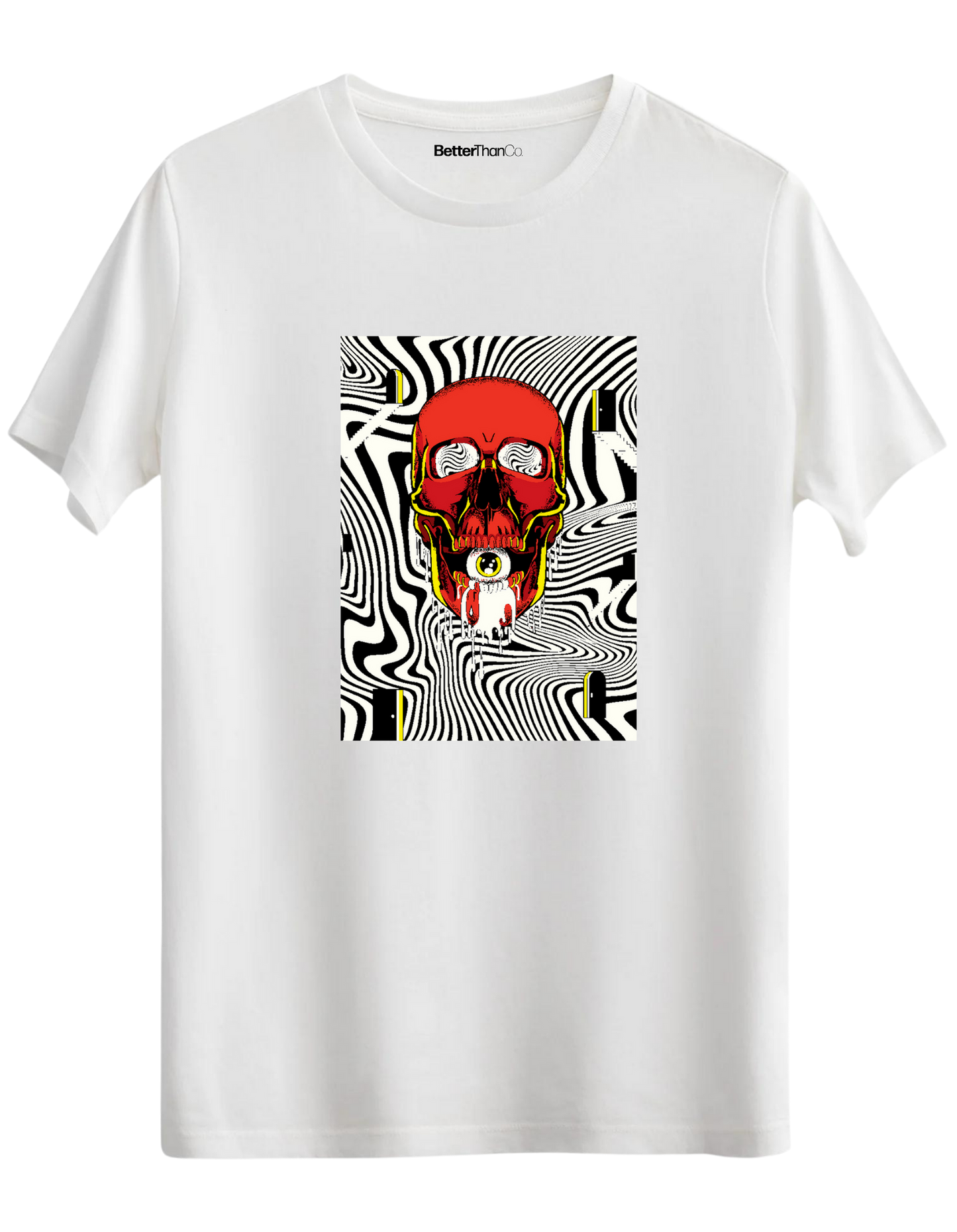 Handsome Baskılı Bisiklet Yaka Regular T-shirt