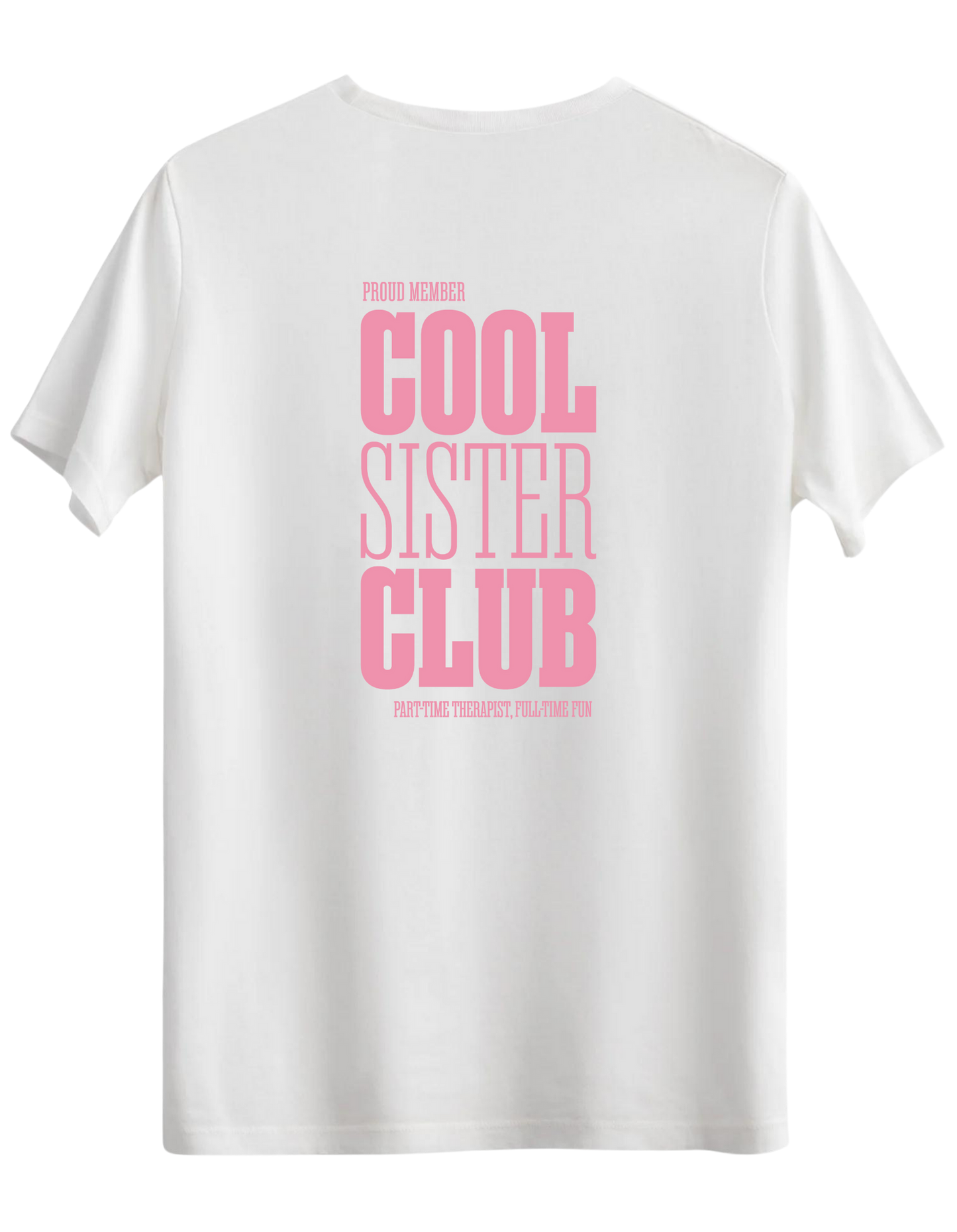 Cool Sister Club Baskılı Bisiklet Yaka Regular T-shirt