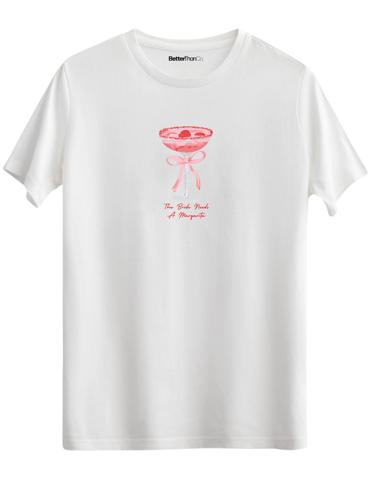 Bride Baskılı Bisiklet Yaka Regular T-shirt