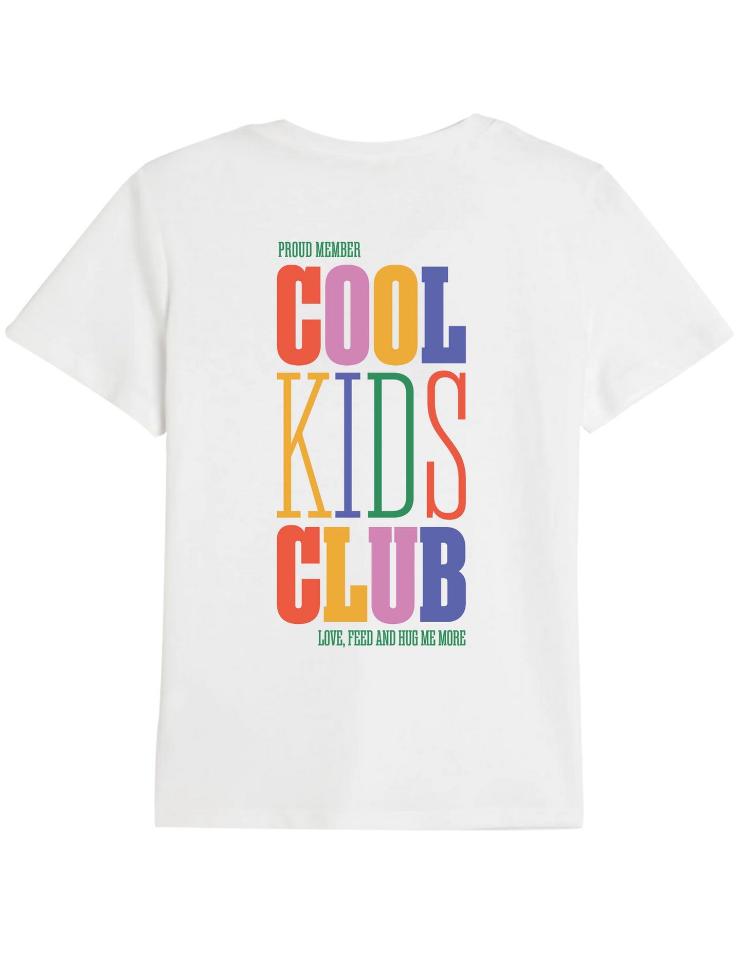 Cool Kids Club Baskılı Bisiklet Yaka Çocuk t-shirt