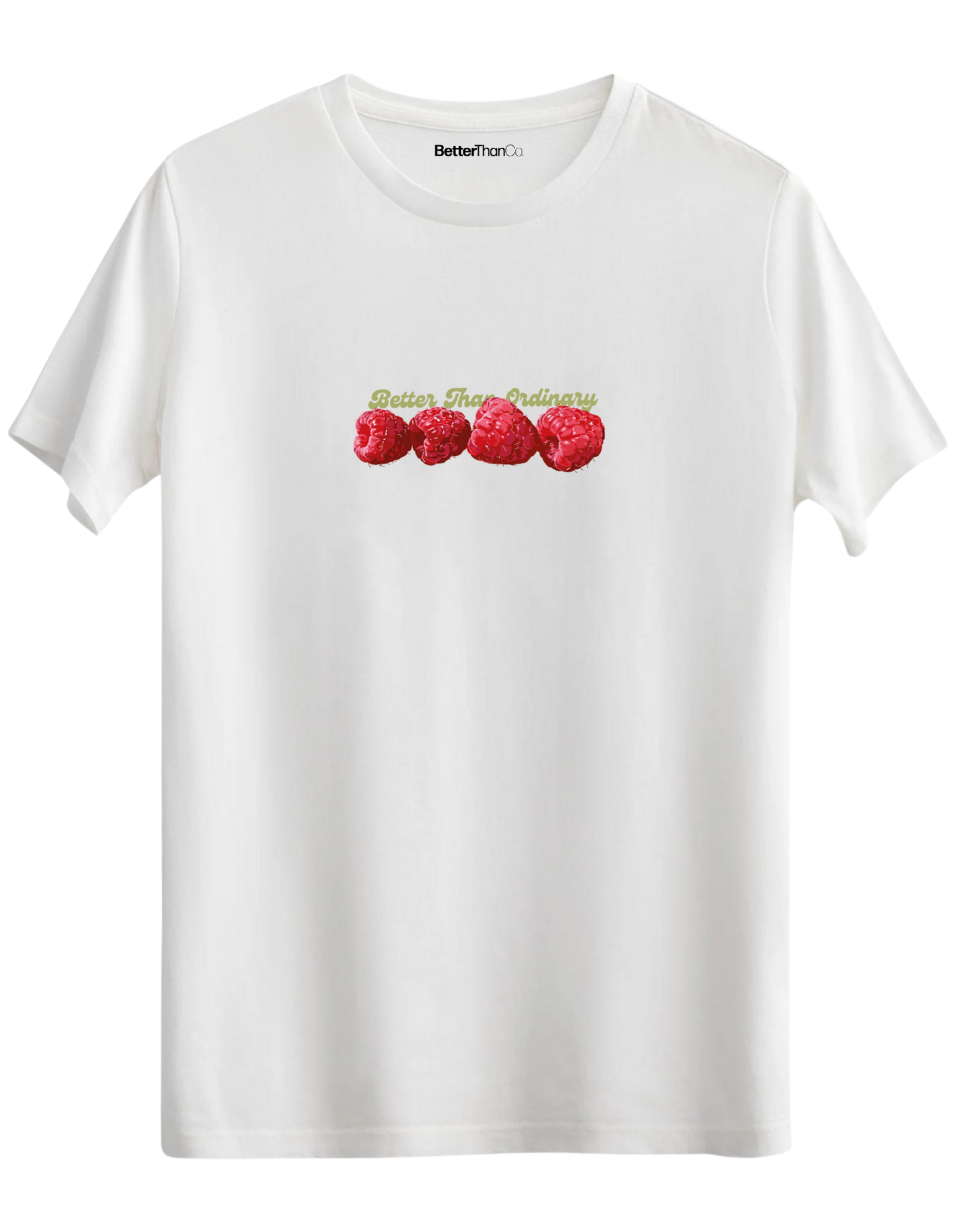 BetterThanOrdinary Baskılı Bisiklet Yaka Regular T-shirt