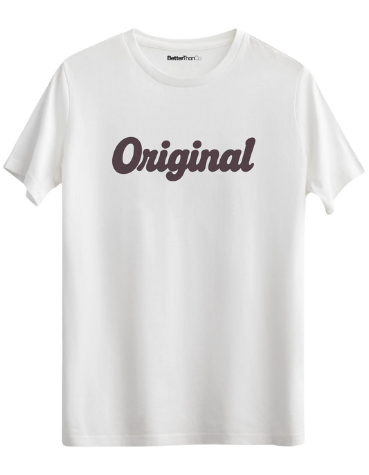 Orijinal Baskılı Bisiklet Yaka Regular T-shirt