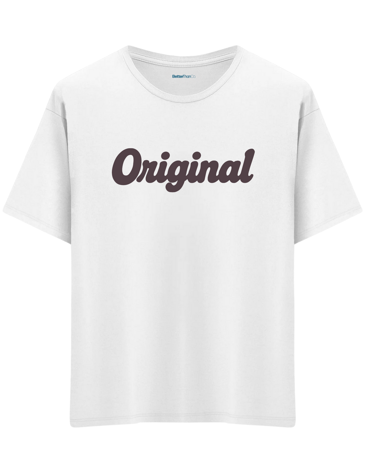 Orijinal Baskılı Bisiklet Yaka Oversize T-shirt