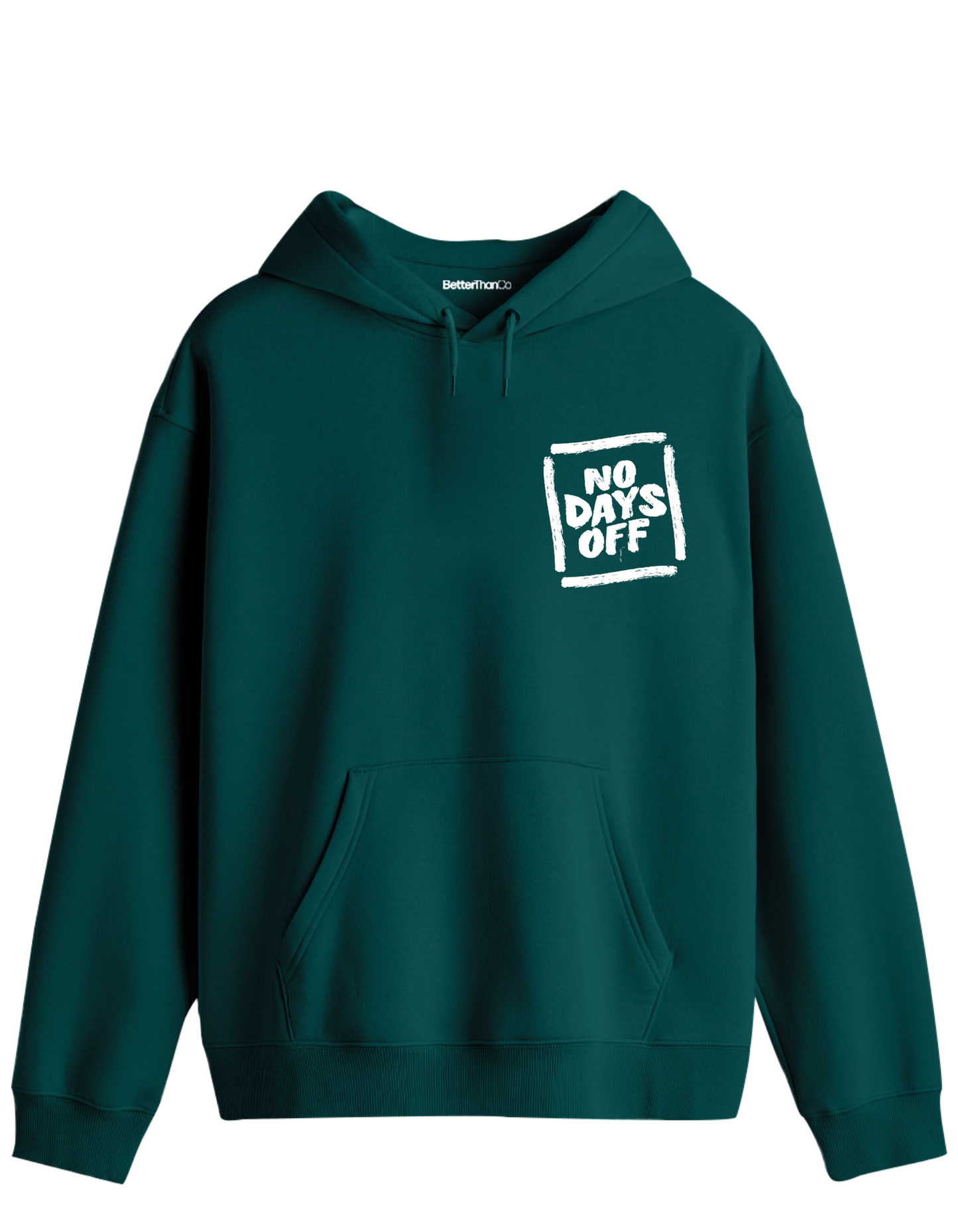 Day Off Baskılı Unisex Kapüşonlu Yaka Hoodie