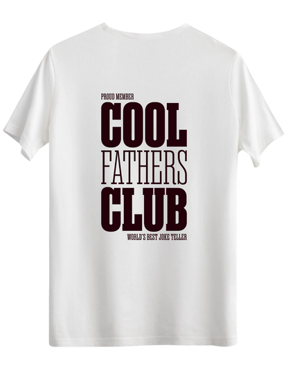 Cool Fathers Club Baskılı Bisiklet Yaka Regular T-shirt