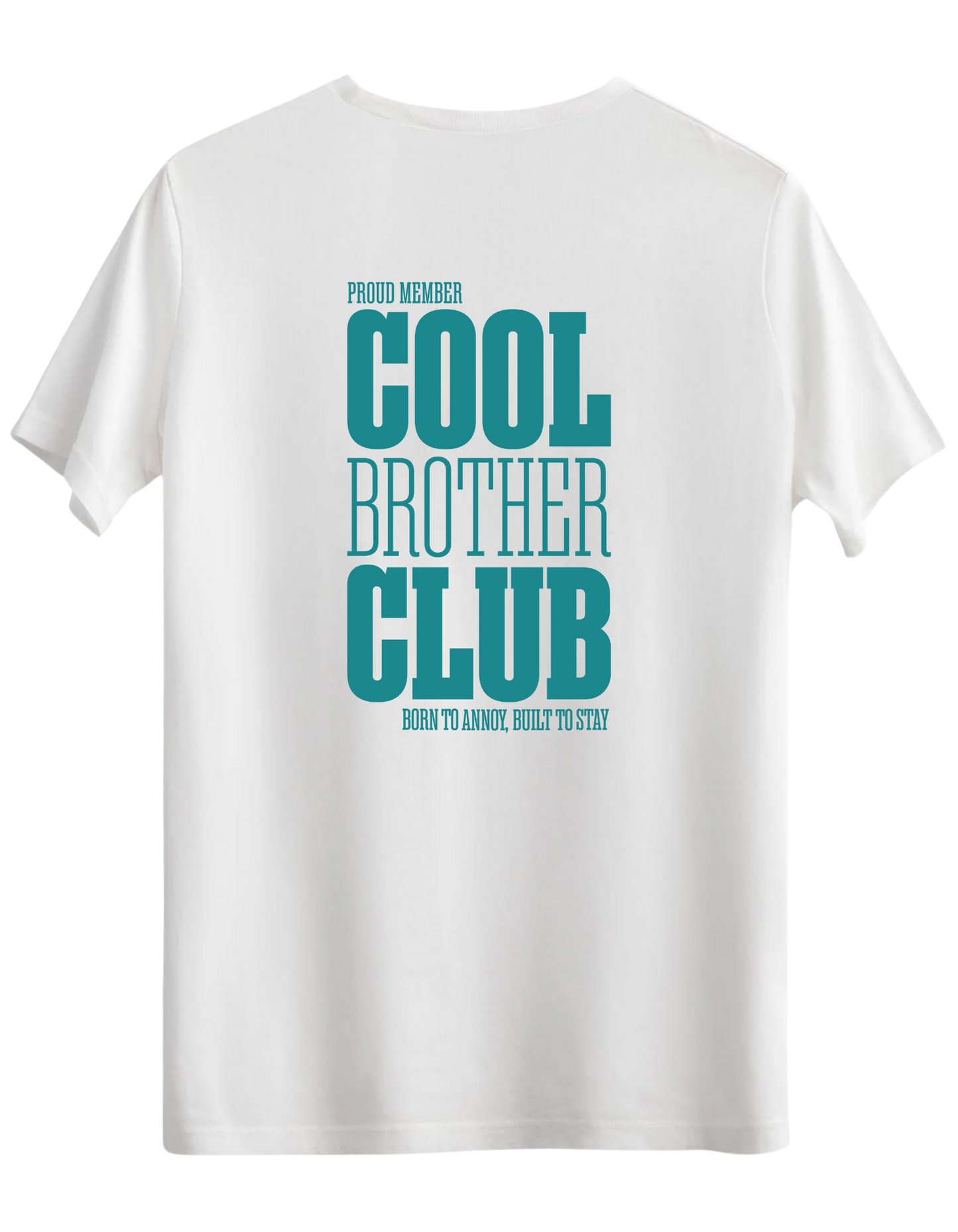 Cool Brother Club Baskılı Bisiklet Yaka Regular T-shirt