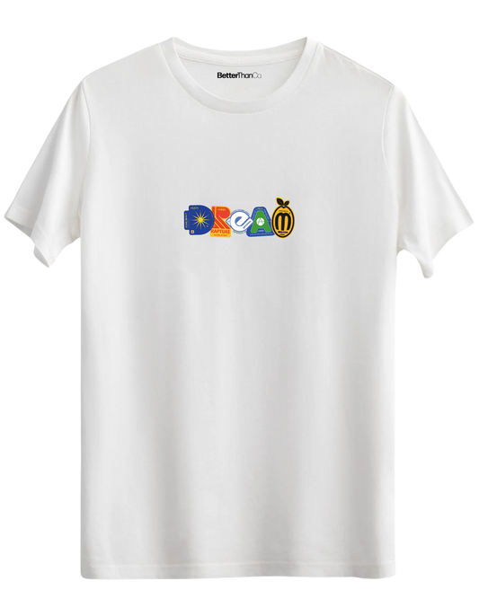 Dream Baskılı Bisiklet Yaka Regular T-shirt