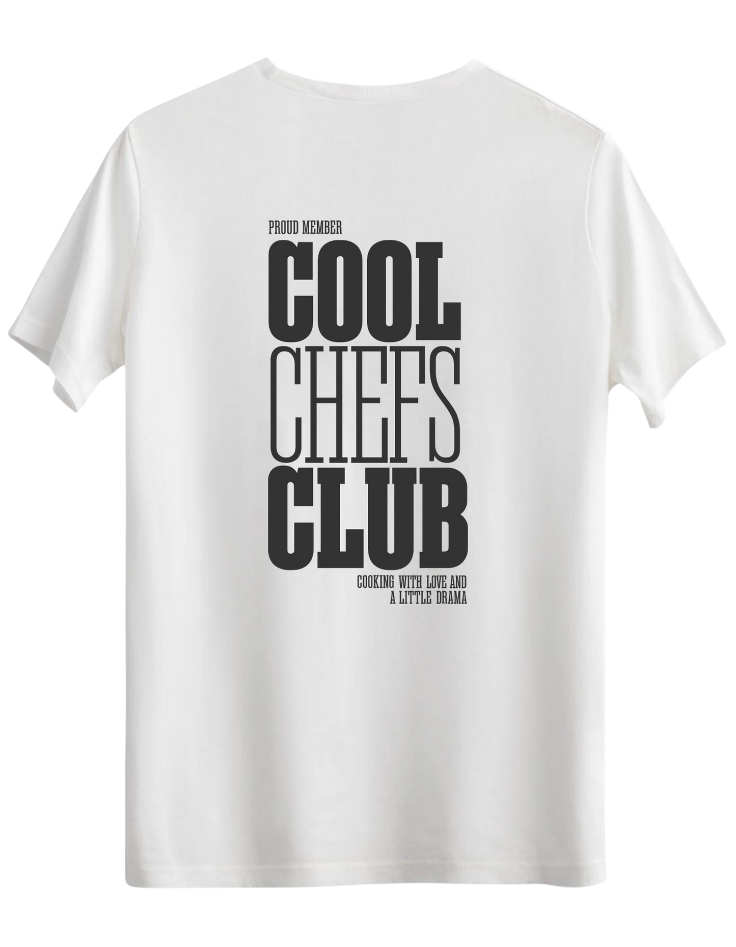 Cool Chefs Club Baskılı Bisiklet Yaka Regular T-shirt