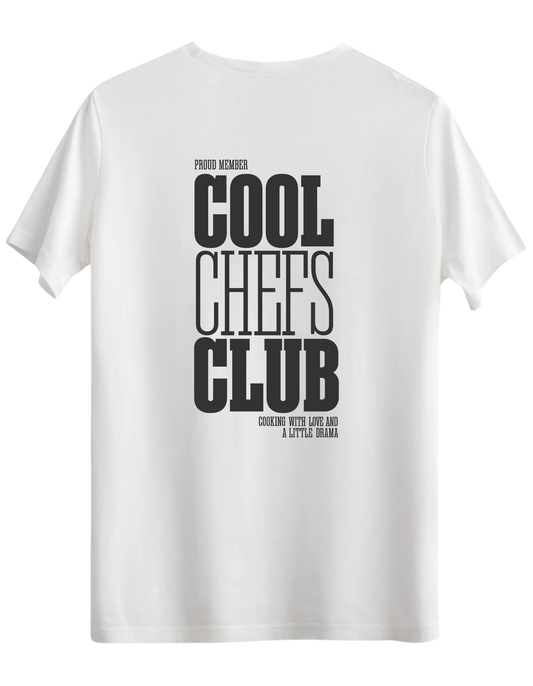 Cool Chefs Club Baskılı Bisiklet Yaka Regular T-shirt