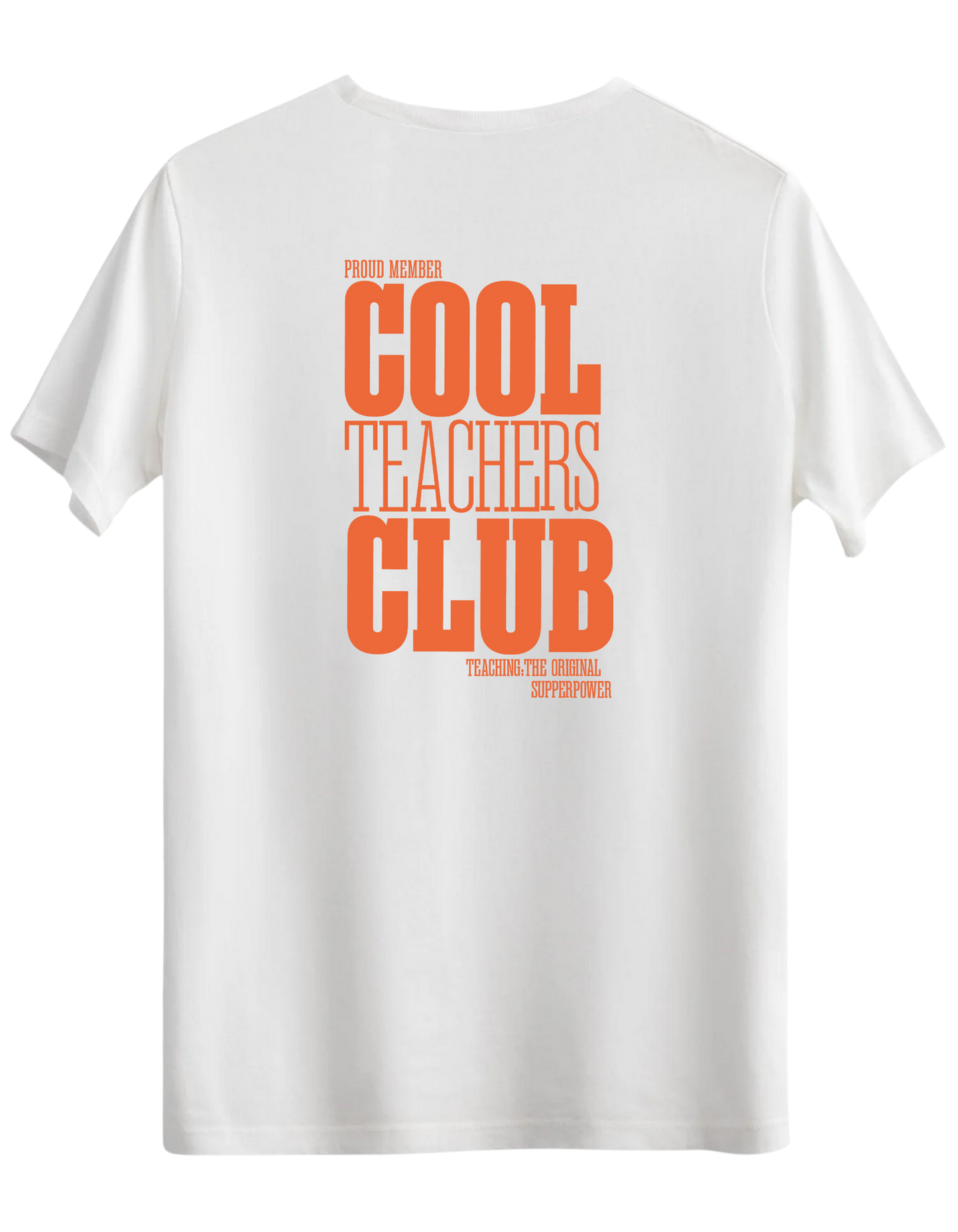 Cool Teachers Club Baskılı Bisiklet Yaka Regular T-shirt
