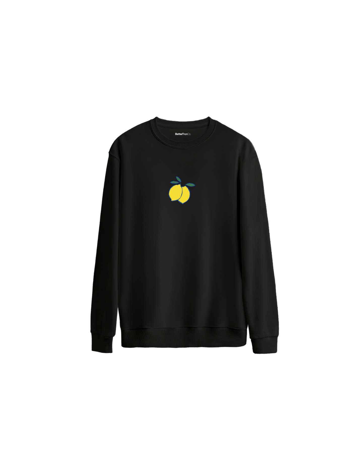 Lemonade Baskılı Oversize Bisiklet Yaka Çocuk Sweatshirt