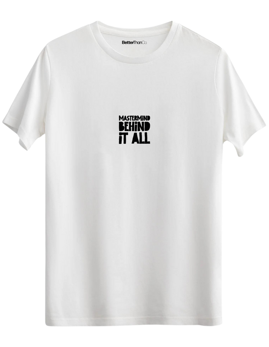 Mastermind Baskılı Bisiklet Yaka Regular T-shirt