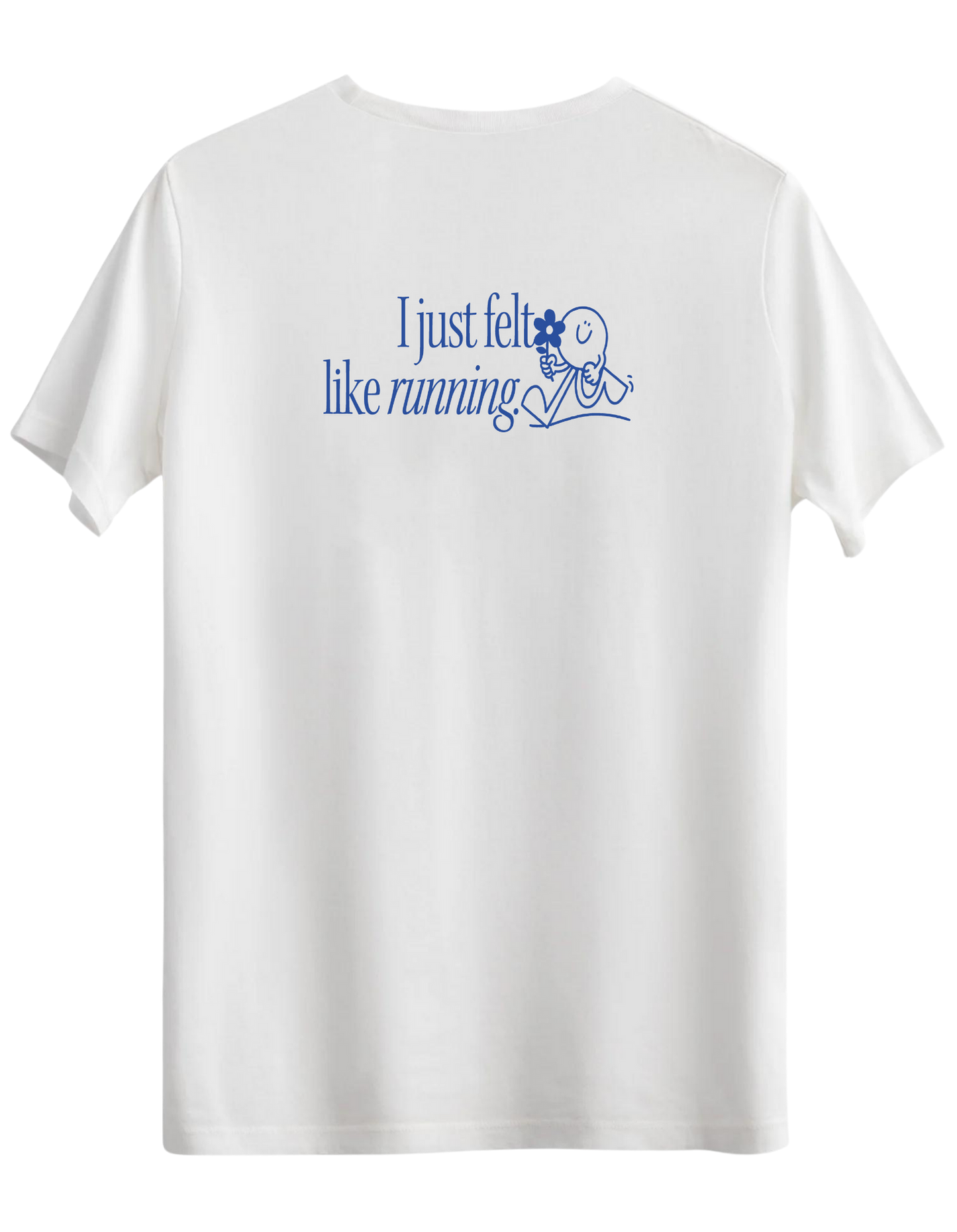 Running Baskılı Bisiklet Yaka Regular T-shirt