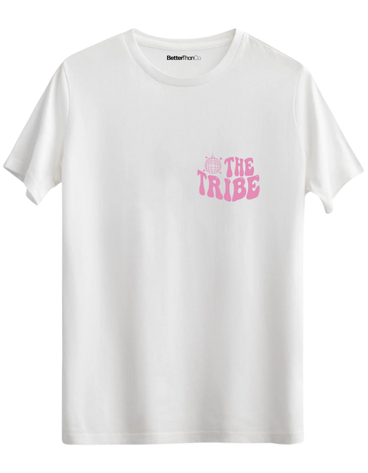 Tribe Baskılı Bisiklet Yaka Regular T-shirt