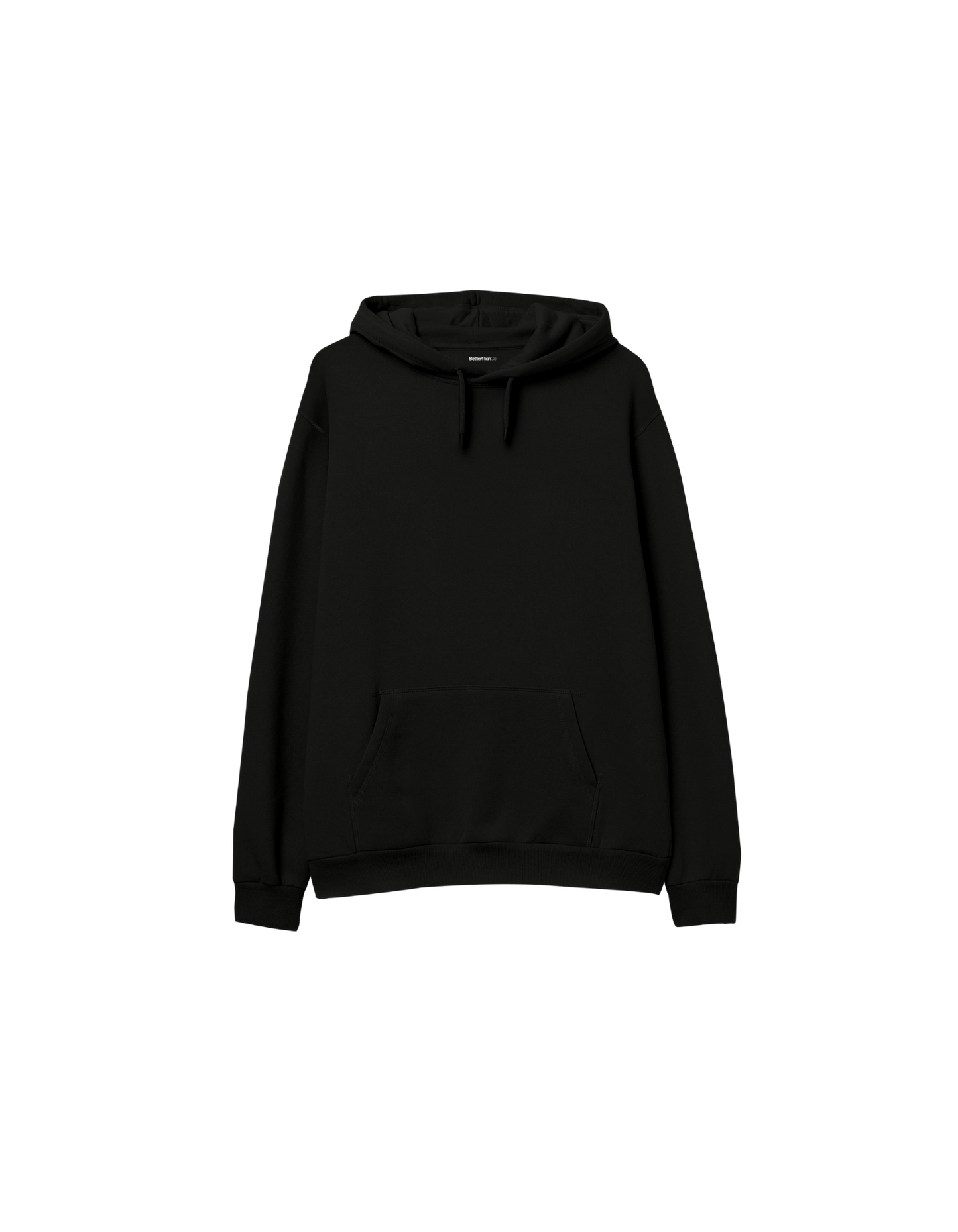 Basic Baskısız Oversize Kapüşonlu Çocuk Hoodie