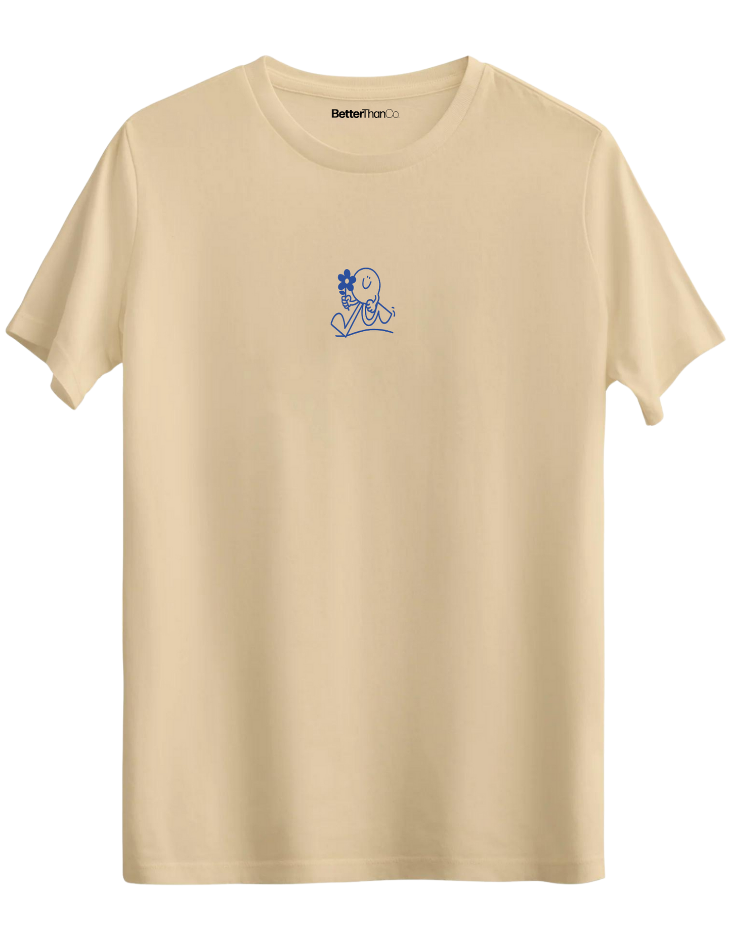 Running Baskılı Bisiklet Yaka Regular T-shirt