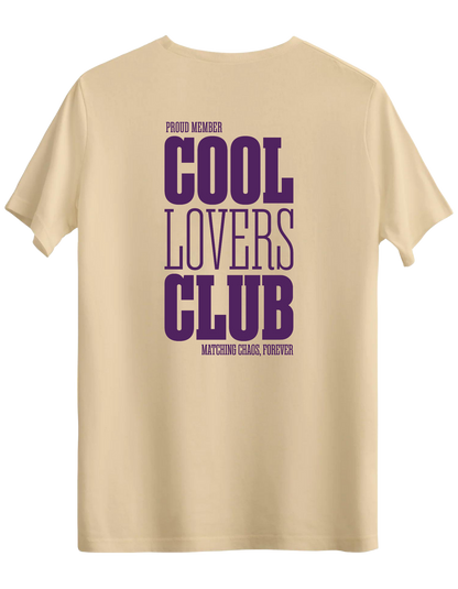 Cool Lovers Baskılı Bisiklet Yaka Regular T-shirt