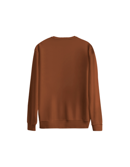 Basic Oversize Bisiklet Yaka Çocuk Sweatshirt
