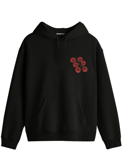 Tomatoes Baskılı Unisex Kapüşonlu Yaka Hoodie