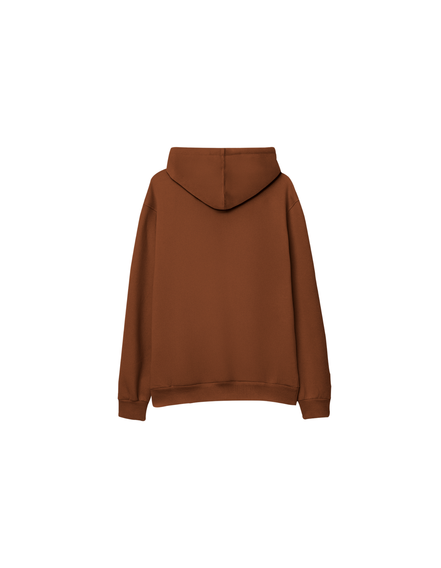 Basic Baskısız Oversize Kapüşonlu Çocuk Hoodie