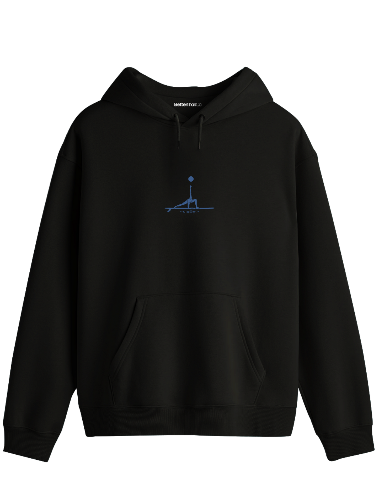 Yogi Baskılı Unisex Kapüşonlu Yaka Hoodie