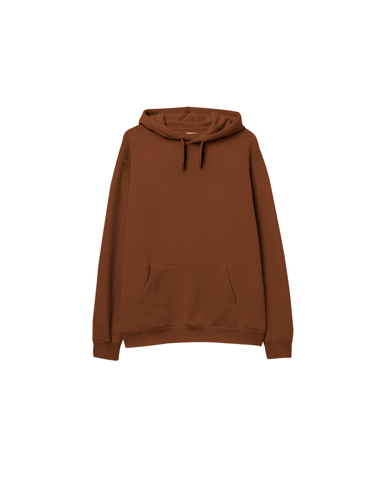 Basic Baskısız Oversize Kapüşonlu Çocuk Hoodie
