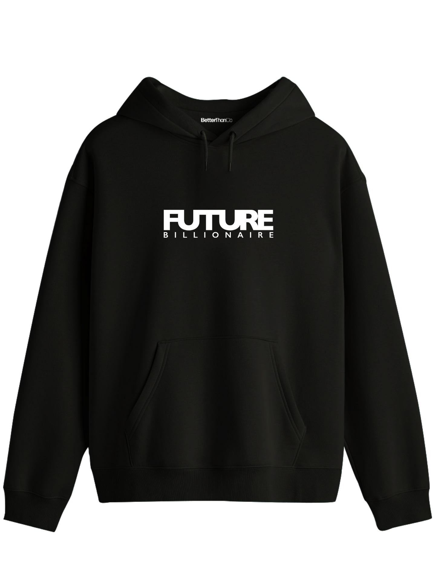 Future Billionaire Baskılı Unisex Kapüşonlu Yaka Hoodie