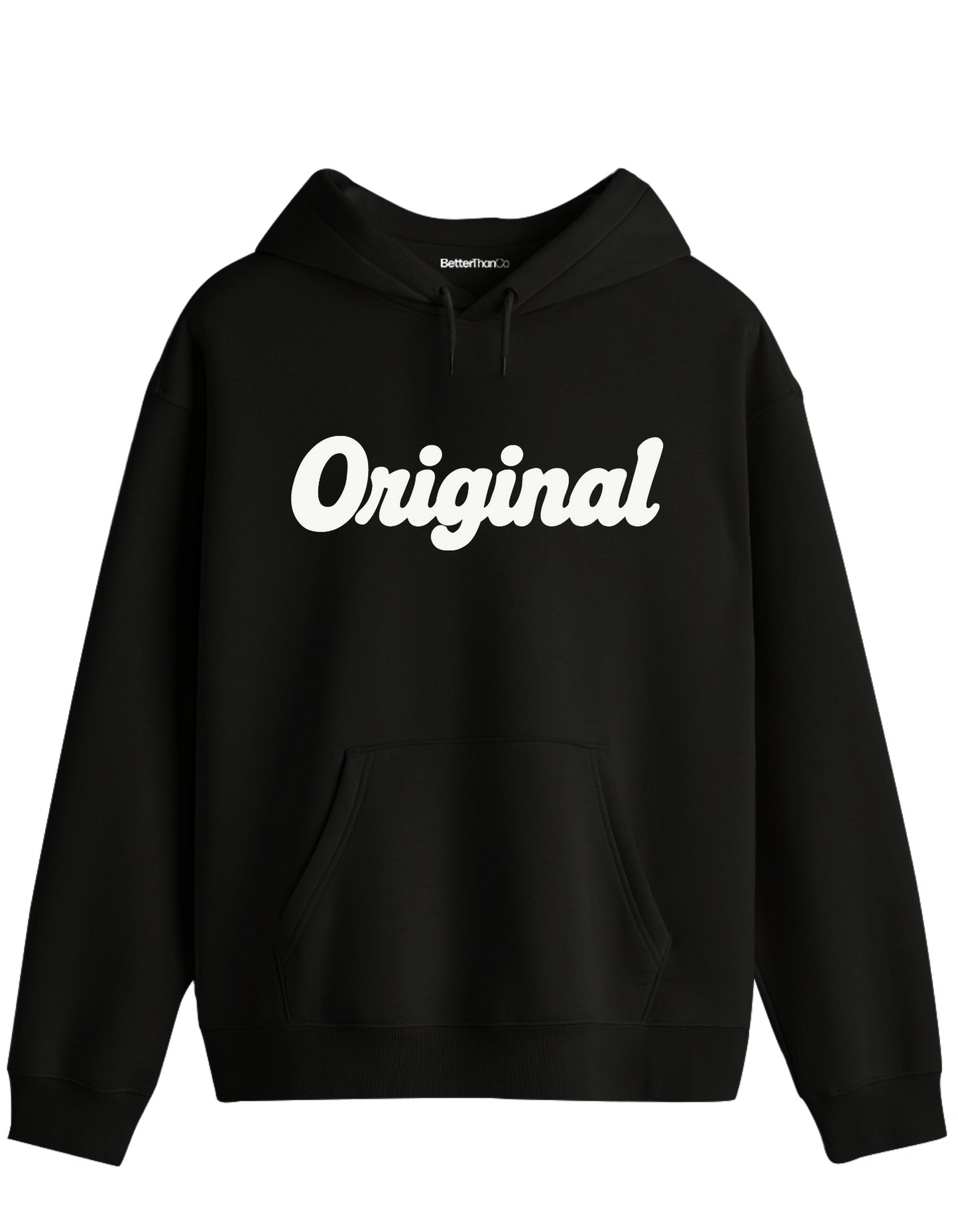Orijinal Baskılı Unisex Kapüşonlu Yaka Hoodie
