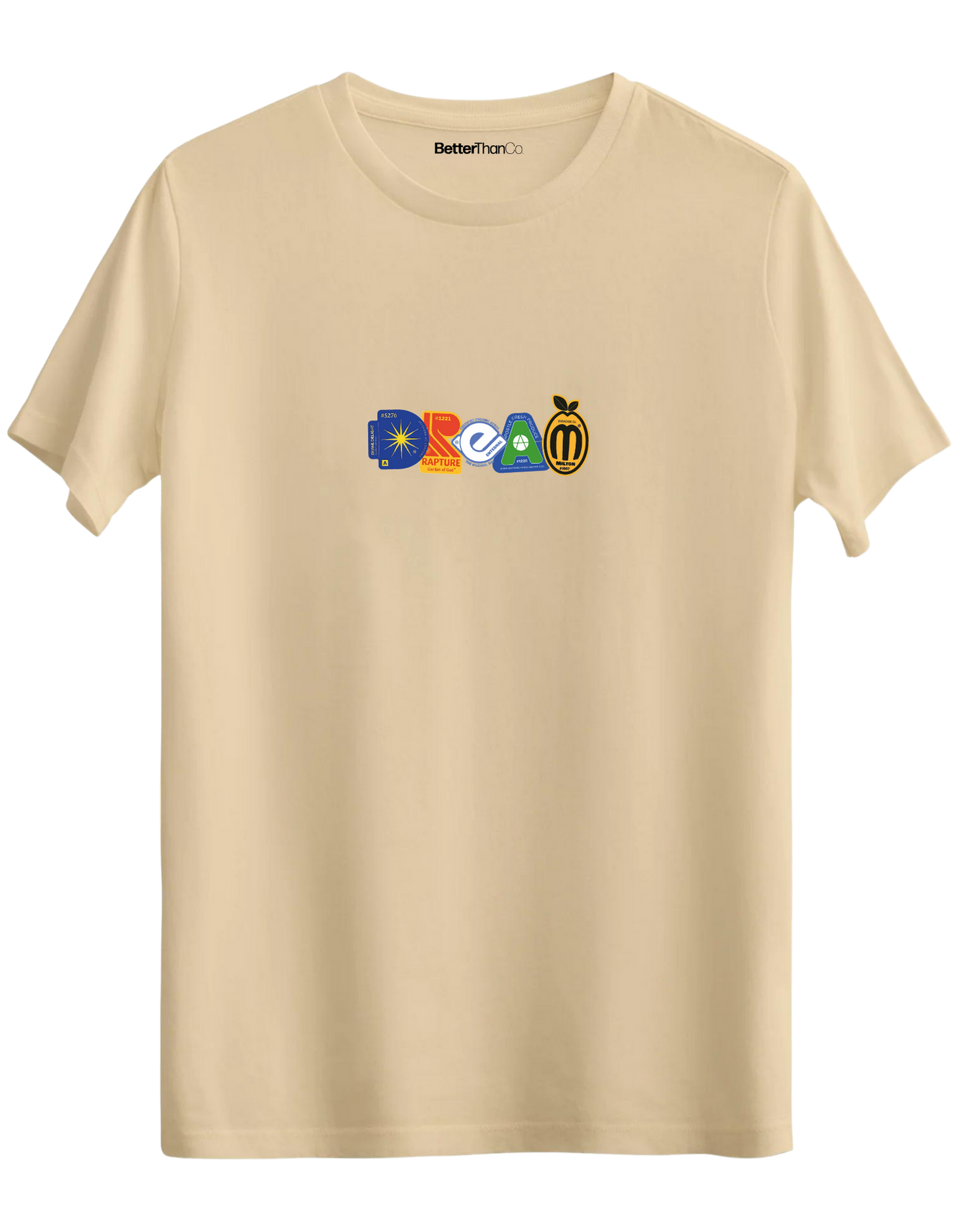 Dream Baskılı Bisiklet Yaka Regular T-shirt