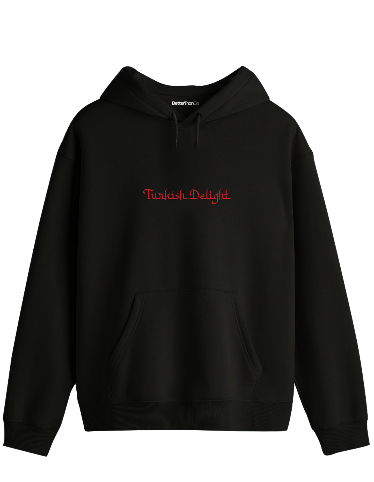 Turkish Delight Baskılı Unisex Kapüşonlu Yaka Hoodie