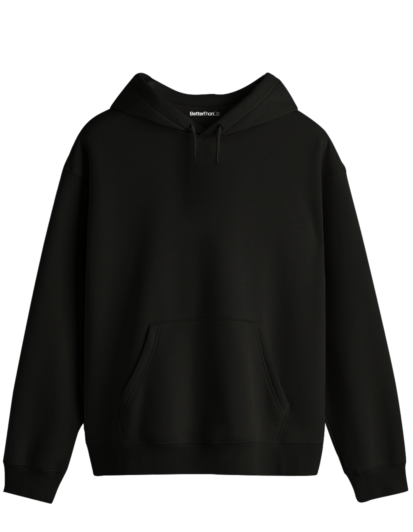 Classic Baskısız Unisex Kapüşonlu Yaka Hoodie