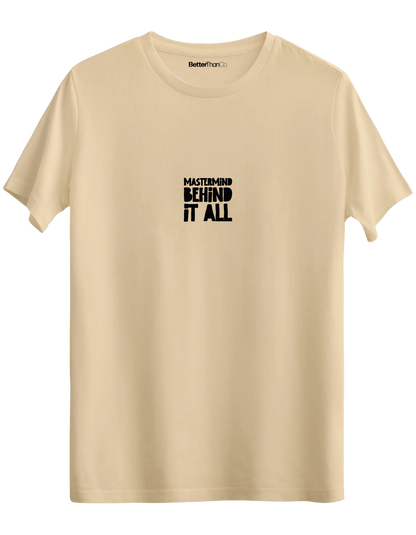 Mastermind Baskılı Bisiklet Yaka Regular T-shirt