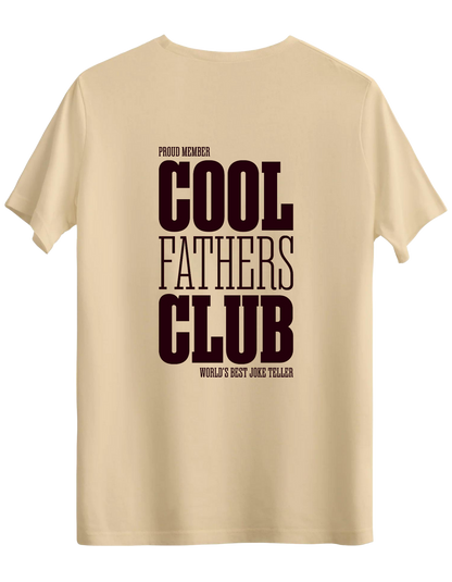 Cool Fathers Club Baskılı Bisiklet Yaka Regular T-shirt
