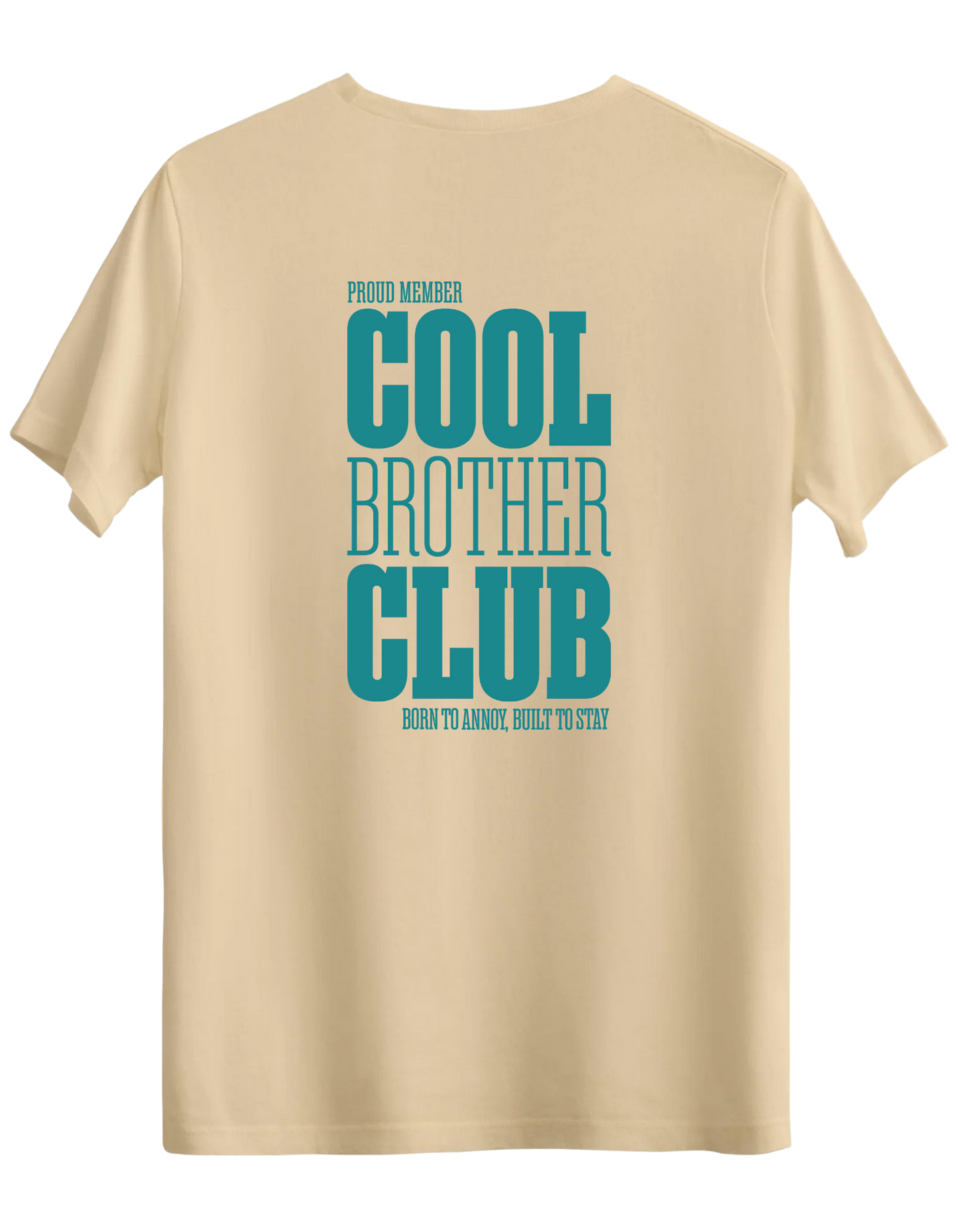 Cool Brother Club Baskılı Bisiklet Yaka Regular T-shirt