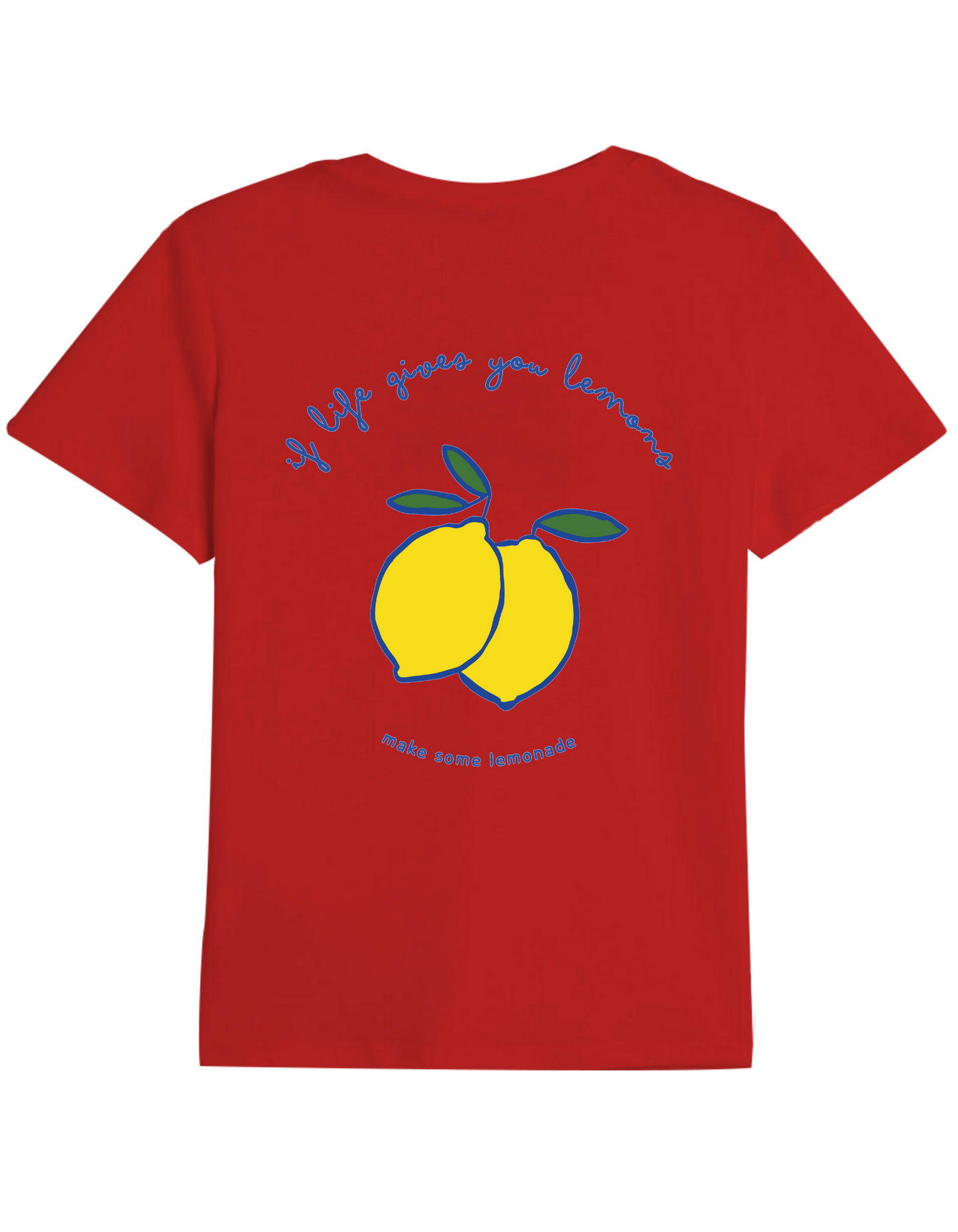 Lemonade Baskılı Bisiklet Yaka Çocuk t-shirt