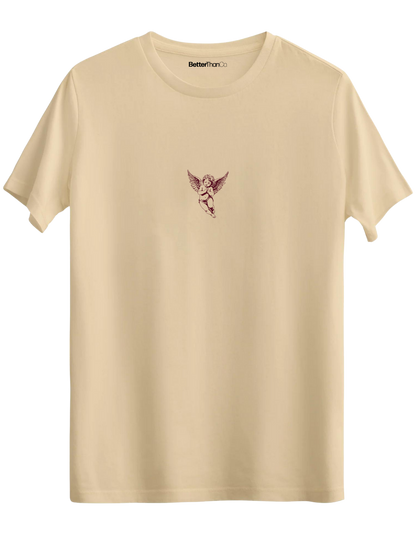 Broken Heart Baskılı Bisiklet Yaka Regular T-shirt